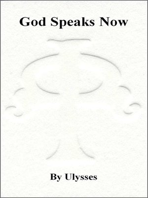 cover image of God Speaks Now